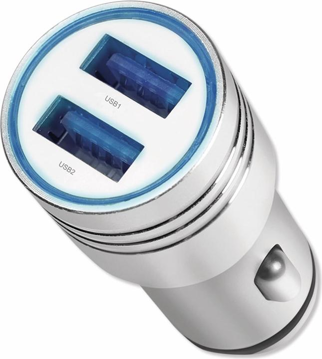 Produktbild LogiLink USB Kfz Ladeadapter