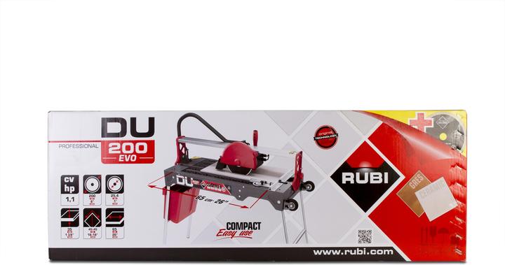 Actual product image Rubi TILE SAW 800W DU-200 EVO (Saw)
