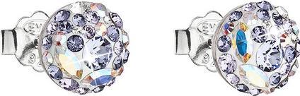 Evolution Group Becoming earrings with crystals Violet 31136.3 (L)