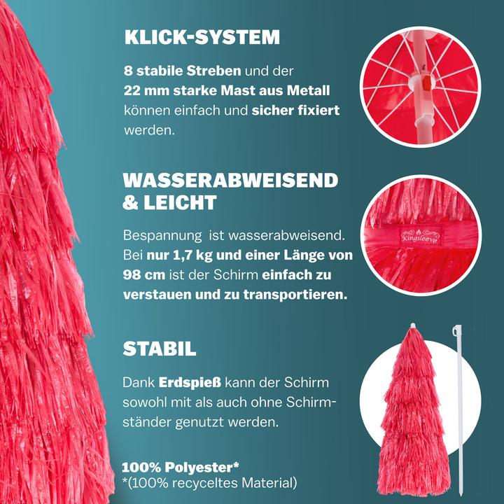 Produktbild Kingsleeve Sonnenschirm (1.60 m)