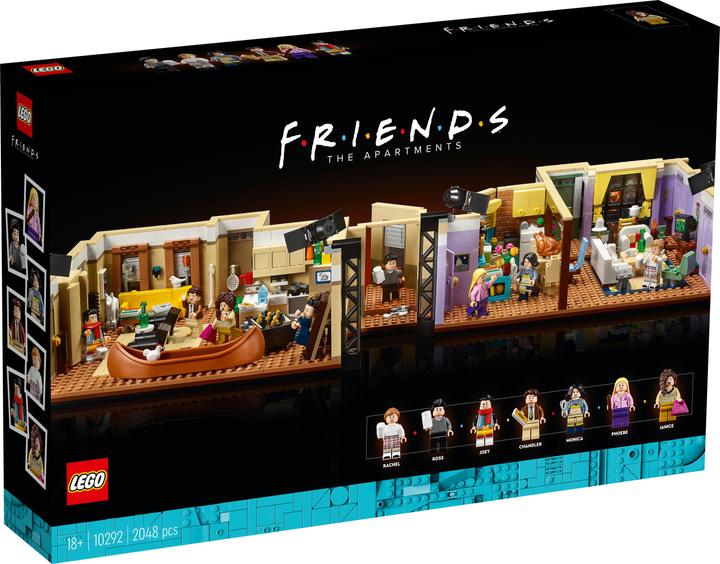 Produktbild LEGO Friends Apartments (10292, LEGO Friends, LEGO Seltene Sets)