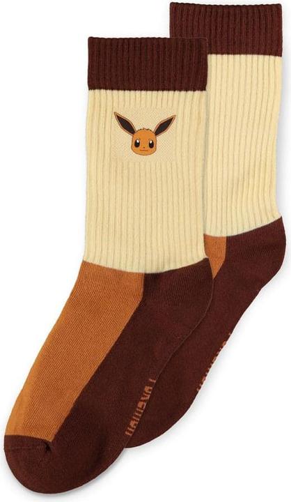 Actual product image Difuzed Pokémon - Crew Socks (3 Pack) - 35/38 (pack of 3, 35, 38)