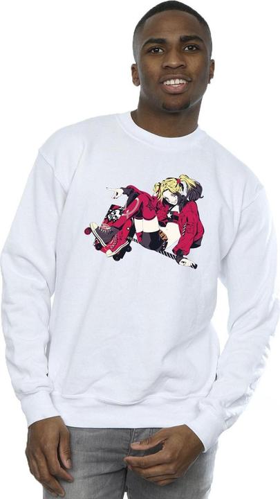 Produktbild Harley Quinn Rollerskates Baumwolle Sweatshirt (4XL)
