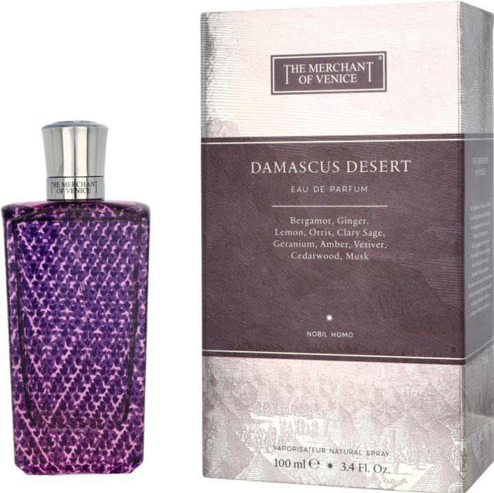 Actual product image The Merchant of Venice Nobil Homo Damascus Desert Eau de Parfum (Eau de parfum, 100 ml)