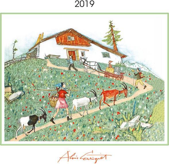 Produktbild Cosa Bildkalender Alois Carigiet