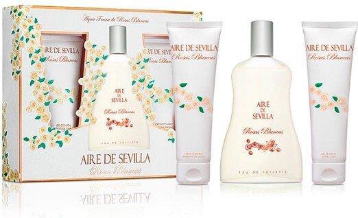 Instituto Español Aire De Sevilla Rosas Blancas Edt Spray 100 ml Sets (Eau de Toilette, 100 ml)