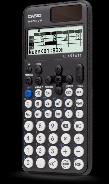 Image du produit Casio FX-87DE CW (Piles, Cellules solaires)