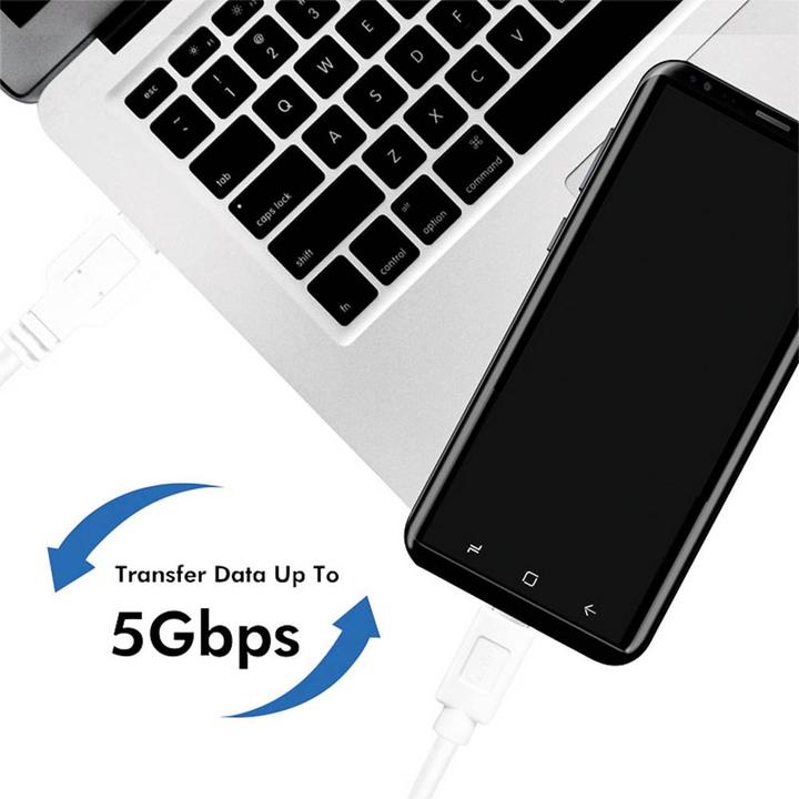 Produktbild LogiLink USB C – USB A (2 m, USB 3.0)