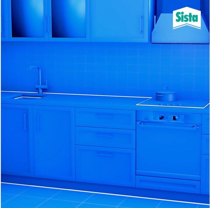 Actual product image Sista Bathroom + Kitchen transparent (0.18 kg, Transparent, 100 ml)