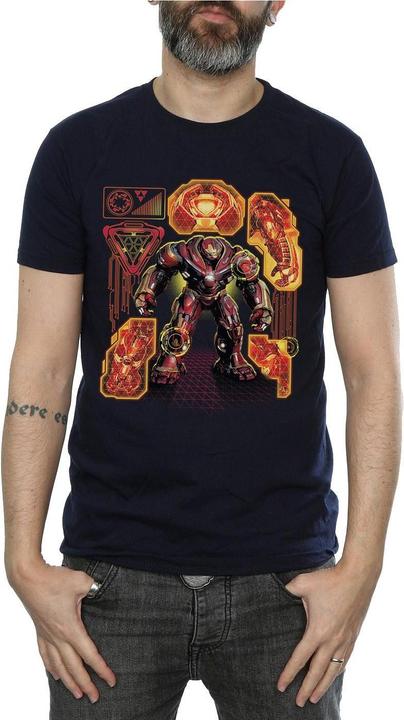 Immagine prodotto Maglietta con la scritta Hulkbuster di Avengers Infinity War (M)