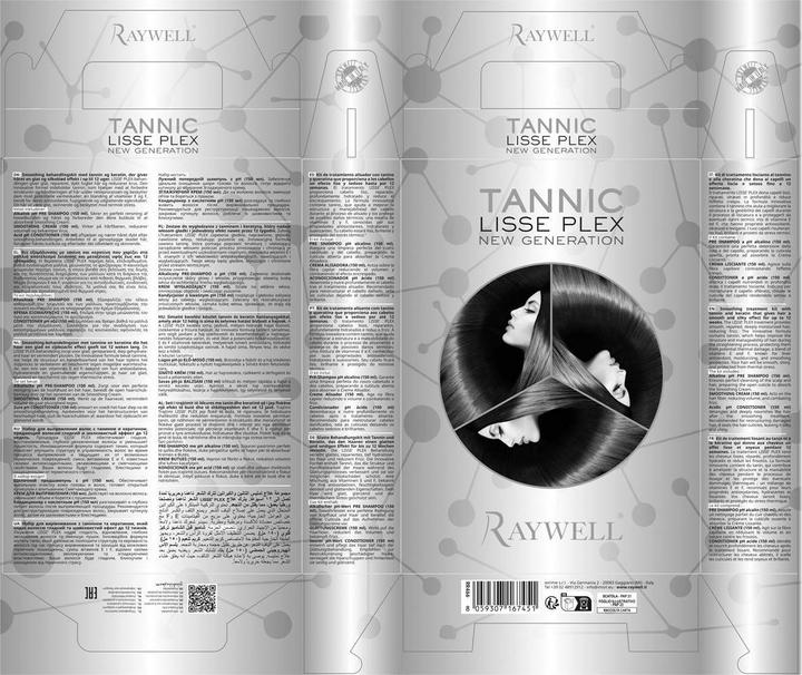 Immagine prodotto Raywell Kit Plex Lisse Tannic (Set per la cura dei capelli)