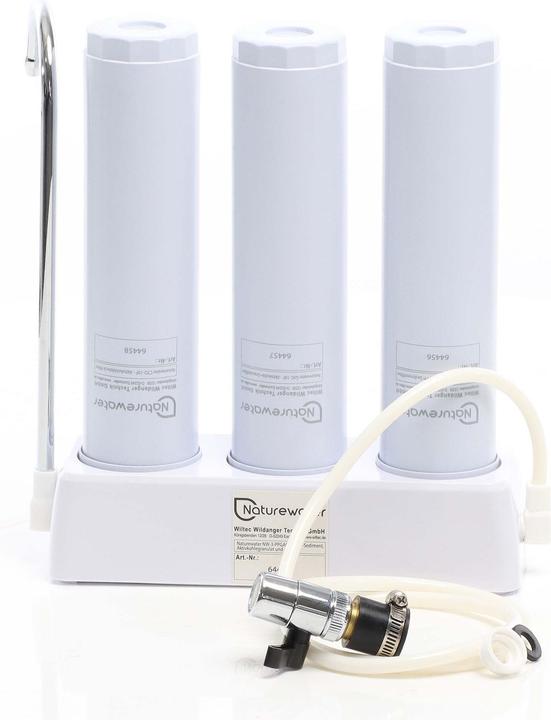 Produktbild Naturewater NW-3-PPGACCTO 3 Stufen Counter Top Wasserfilter Sediment Aktivkohle