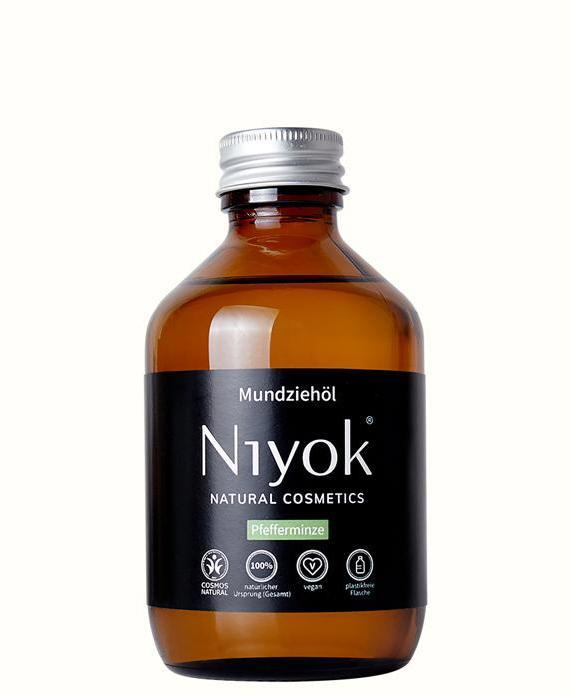 Immagine prodotto Niyok Collutorio alla menta piperita 200 ml (200 ml, Olio per la bocca)