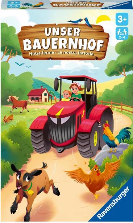 Actual product image Ravensburger Our farm (French, German, Italian)