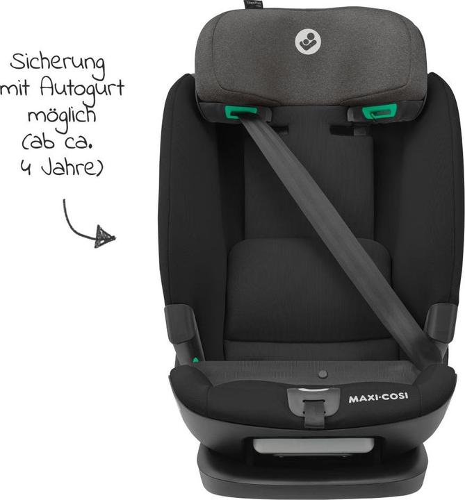 Produktbild Maxi-Cosi Titan Plus i-Size Authentic Black (Kindersitz, ECE R129/i-Size Norm)