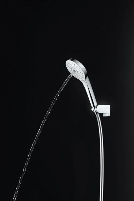 Image du produit TOTO Douchette à main 110mm, ronde, 3 jets blanc/chrome (3 Types de jets)