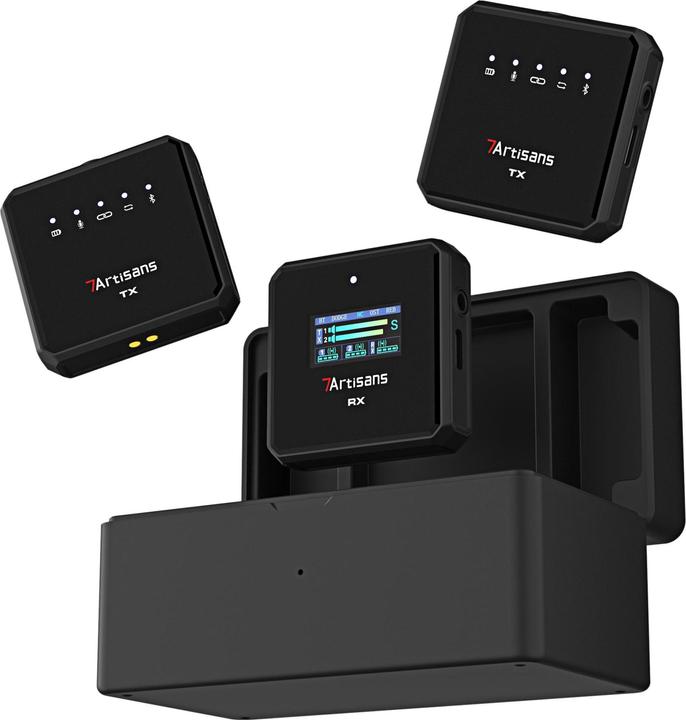 Produktbild 7artisans DMic-S Microphone (One Receiver + Two Transmitters)