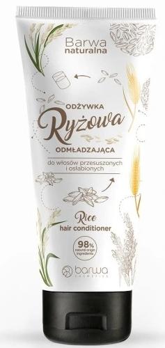 Barwa Colour: Natural Rice Rejuvenating Conditioner For Dry And Weakened Hair In A Tube Of 200Ml (200 ml)