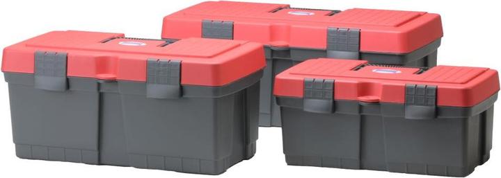 Image du produit Hünersdorff Mallette à outils ALPHA MAXI en PP gris/rouge 260x560x230 mm (1 pièces)