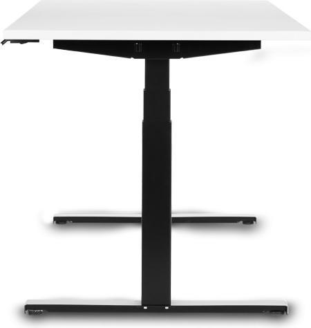 Actual product image Bakker Elkhuizen Sit-stand desk Work Move black Top white 120x70 (120 x 70 x 70 cm)