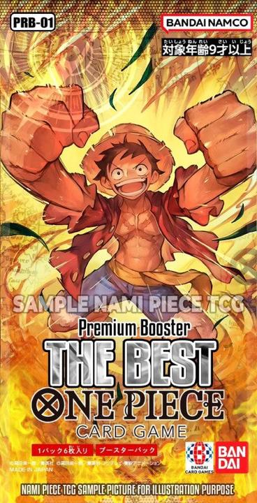 Produktbild One Piece The Best (Japanisch, Booster Pack)