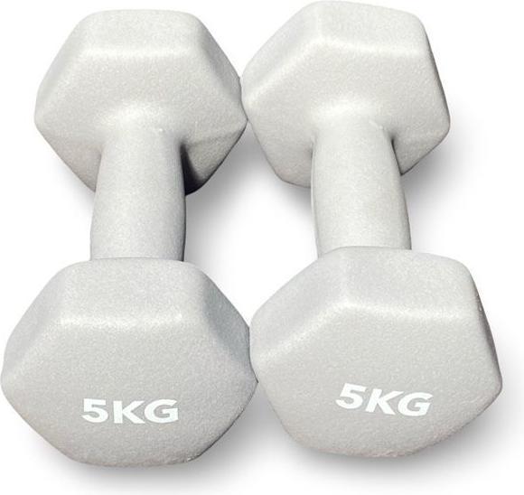 Produktbild Gym Universe 2x 5kg Kurzhanteln Set Neopren (2 x 5 kg)