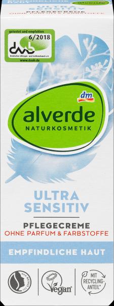 dm alverde Ultra Sensitiv (50 ml, Tagescreme)