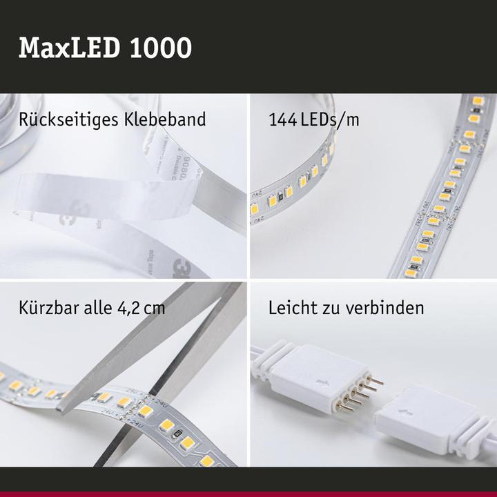 Image du produit Paulmann MaxLED (Lumière du jour, 150 cm, Intérieur)