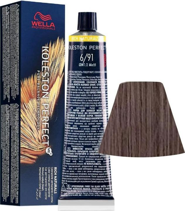 Produktbild Wella Dauerfärbung Koleston Me Nº 6/91 60 ml (91, Nº 6)