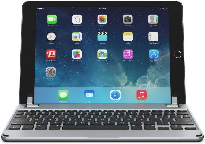 Brydge Bluetooth Keyboard (CH, iPad 2017 (5. Gen), iPad 2018 (6. Gen), iPad Air 2014 (2. Gen), iPad Pro 9.7 2016 (1. Gen), iPad Air)