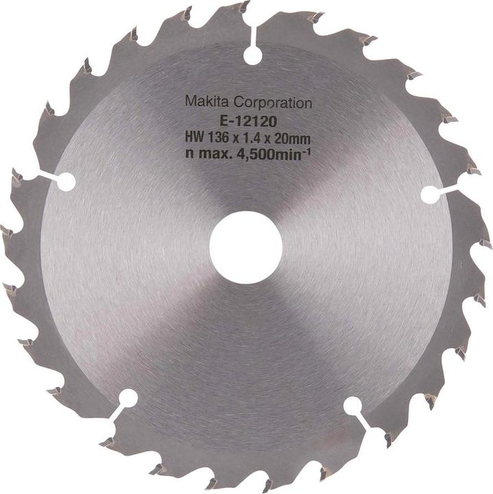 Produktbild Makita CCM13625E SPECIALIZED EFFICUT Sägeblatt ( E-12120 ) 136 x 1,4 x 20 mm 25 Zähne für Holz