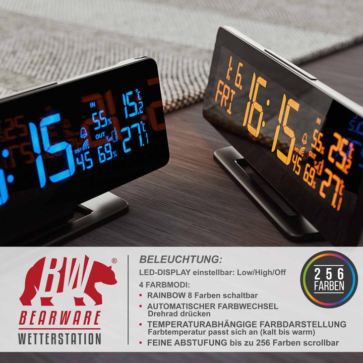 Produktbild Bearware Funk Wetterstation mit Aussensensor