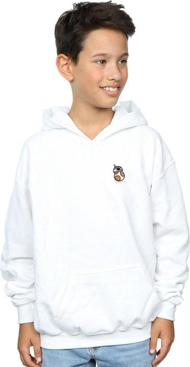 Produktbild Star Wars The Force Awakens BB8 Chest Print Kapuzenpullover Jungen (140, 146)