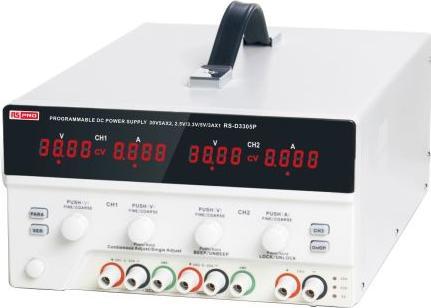 Actual product image Rs Pro 0-30V, 0-5A*2 adjustable, 5V, 3.3V, 2.5V