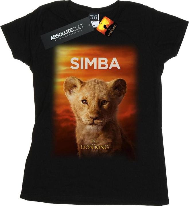 Disney The Lion King Movie Baby Simba Poster TShirt (M)