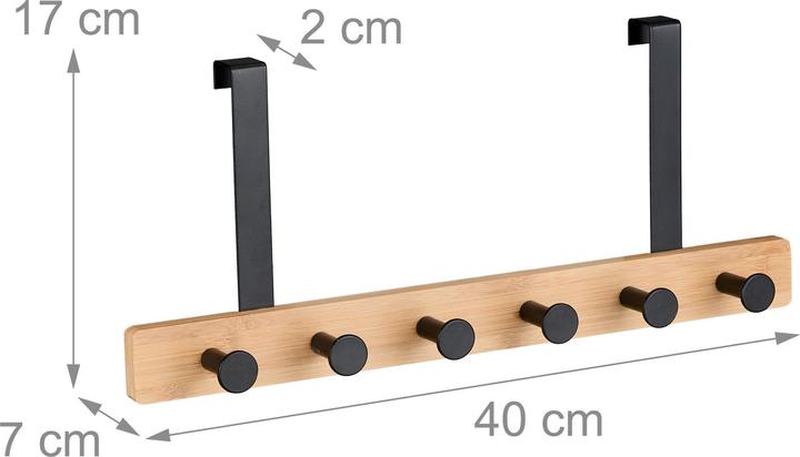 Actual product image Relaxdays Door hook