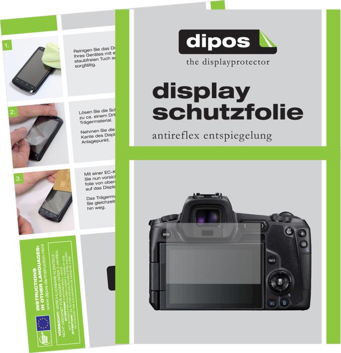 Dipos Displayschutzfolie Antireflex (Displayschutz, Canon EOS R)
