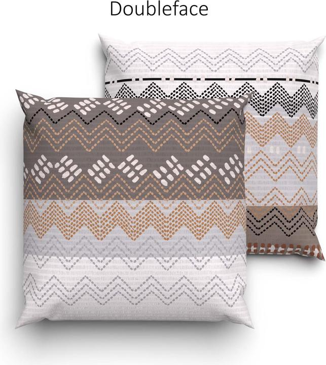 Image du produit Lotus Bettwaren Literie Seersucker Egona beige (Taie d'oreiller, 65 x 65 cm)