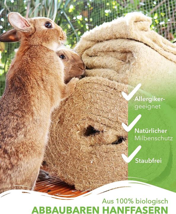 Image du produit Nagerteppich.de Tapis de chanvre pour rongeurs