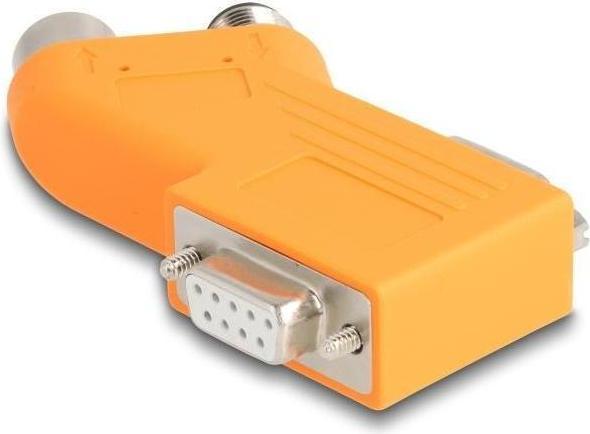 Produktbild Delock D-Sub 9 Stecker und Buchse zu M12 Stecker und Buchse
