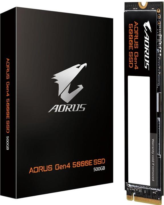 Actual product image Gigabyte Aorus Gen4 5000E (500 GB, M.2 2280)