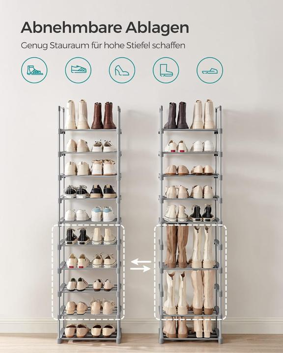 Actual product image Songmics Haley (45 x 30 x 174 cm)
