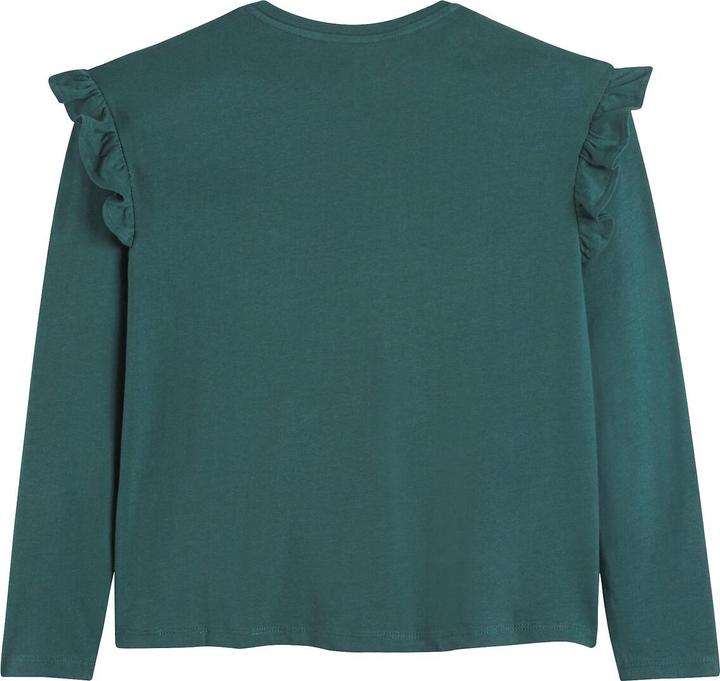 Actual product image La Redoute Collections Langarmshirt mit Volants (128)