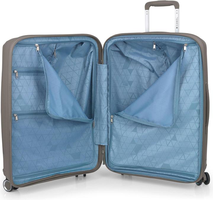 Actual product image Gabol Queens 4-wheel trolley M 64.5 cm with expansion fold (72 l)