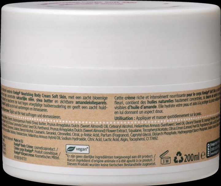 Immagine prodotto Kneipp Crema Corpo Nutriente Pelle Morbida con perle di olio di mandorle (Crema corpo, 200 ml)