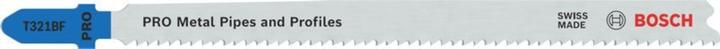Actual product image Bosch Professional Zubehör PRO Metal Pipes and Profiles T321BF Jigsaw blade, 132 mm, 5 pcs.