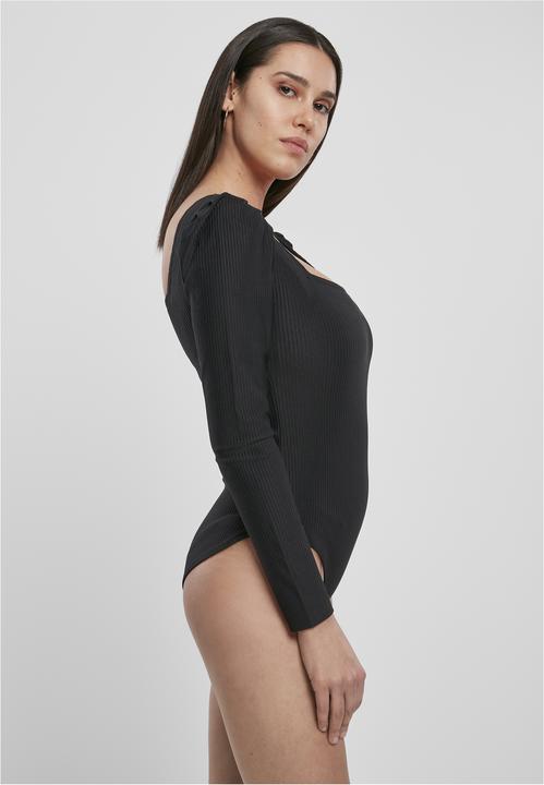 Immagine prodotto Urban Classics Body con maniche a costine da donna LS (XL)