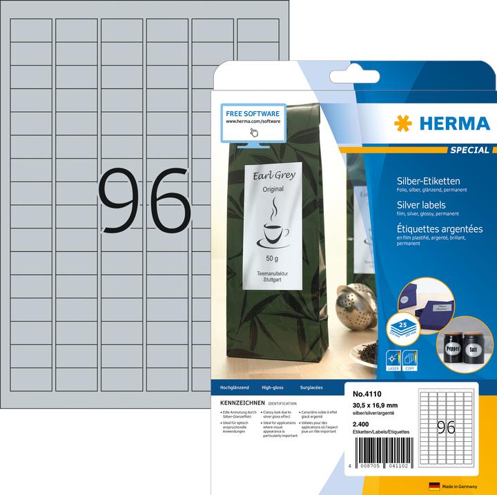 Immagine prodotto HERMA Etichette colorate resistenti alle intemperie A4