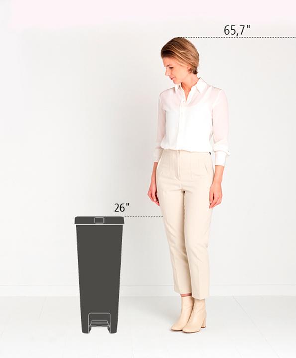 Produktbild Brabantia Abfalleimer StepUp (40 l)