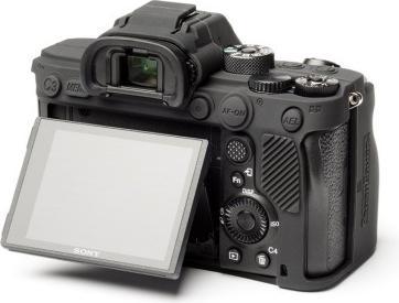 Produktbild easyCover Silikonprotector schwarz für Sony Alpha 9 II/Alpha 7R IV (Kamera Beutel)